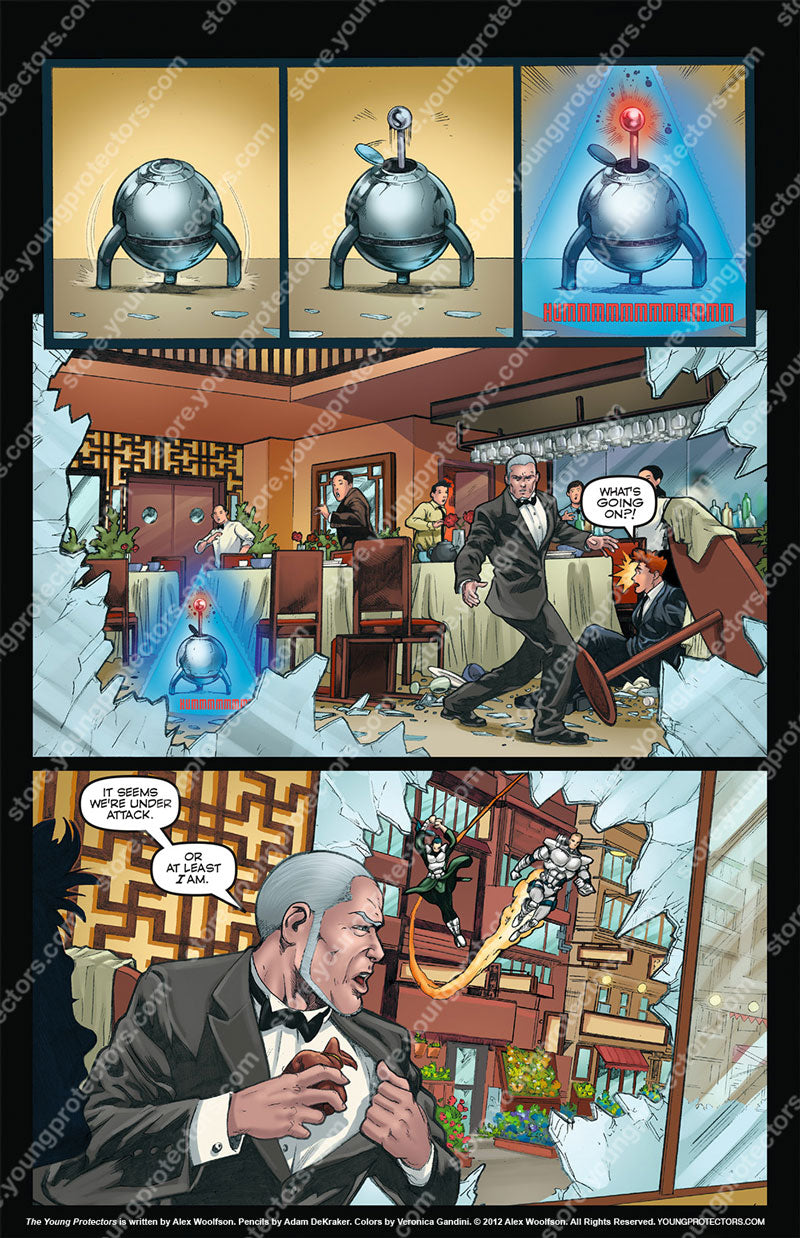 The Young Protectors: Engaging the Enemy V1