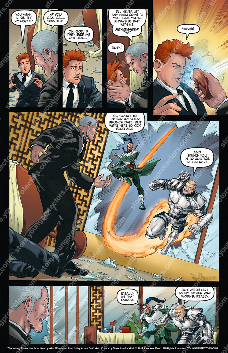 The Young Protectors: Engaging the Enemy V1